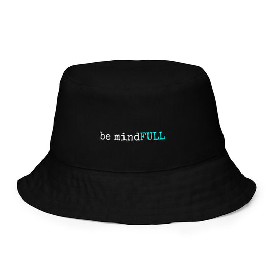 be mindFULL Camo Reversible Bucket Hat