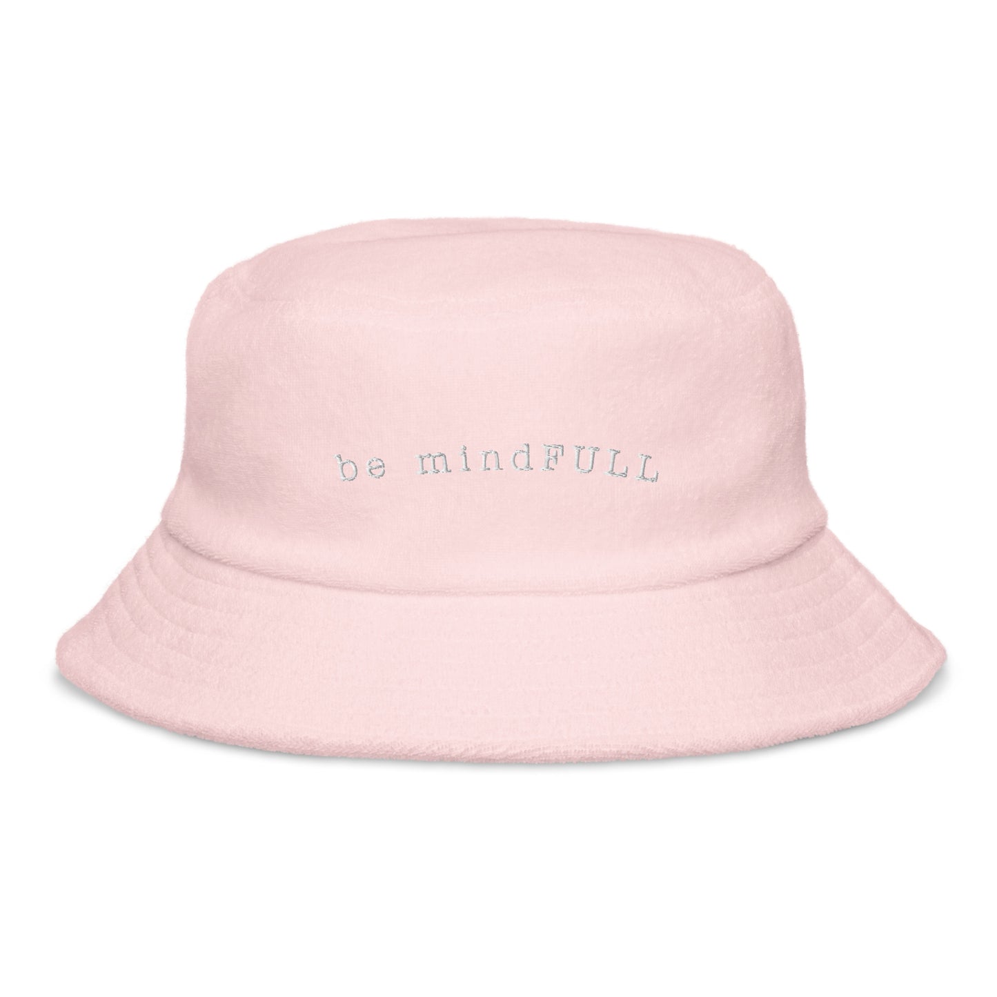 be mindFULL Terry Cloth Bucket Hat